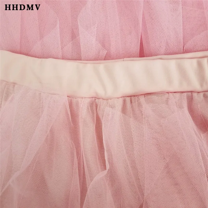 HHDMV SN3601 лето мода горячая Распродажа снижение возраста девушки стиль кружевная длинная юбка эластичные бутоны юбка элегантная юбка средней длины