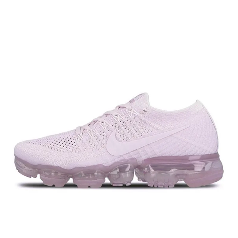 Аутентичные женские кроссовки для бега от Nike Air VaporMax Flyknit, легкие АМОРТИЗИРУЮЩИЕ НЕСКОЛЬЗЯЩИЕ прочные уличные кроссовки для фитнеса - Цвет: 849557-501