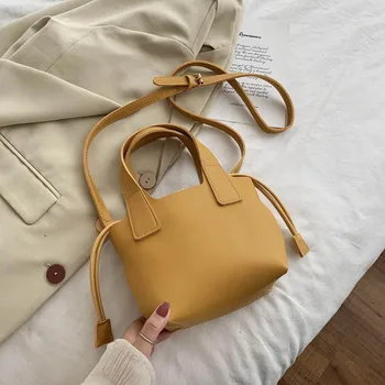 

INS Non-mainstream Bucket Bag Female Hipster 2020 Summer New Style Fashion Defining a Basket Package Shoulder Handbag