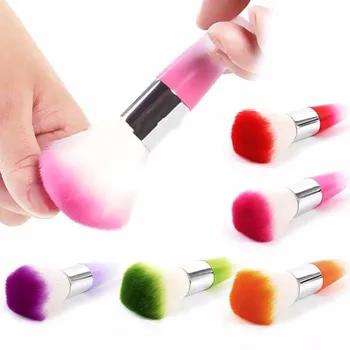 

Blush Brush Plastic Short Rod PVC Packaging Makeup Multicolor Brush Cosmetic Tool Beauty Face Up Optional Brushes Make Powd L0S7