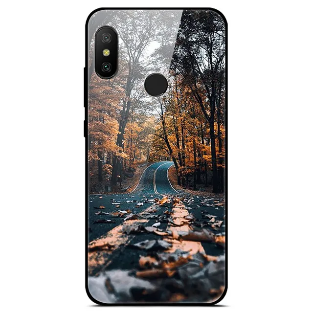 62 Для Xiaomi mi A2 Lite чехол из закаленного стекла жесткий чехол для телефона s для Xiaomi mi A2 Lite чехол для mi A2 Lite redmi 8 чехол для redmi 8 - Цвет: 62