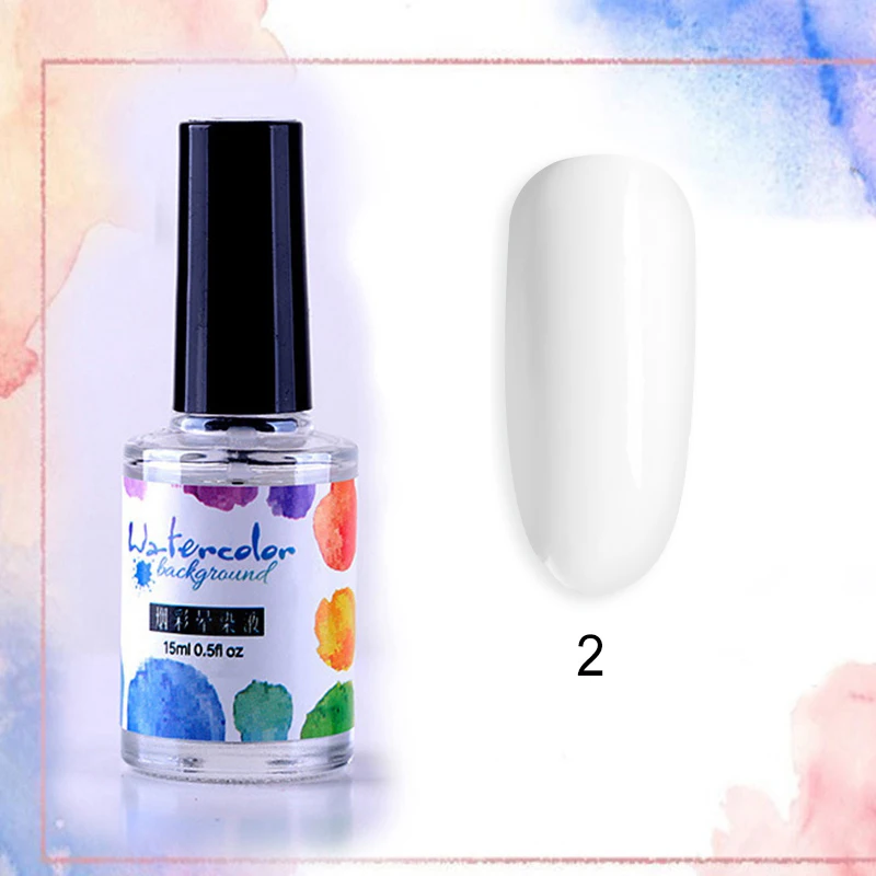 RBAN NAIL DIY акварельный лак для ногтей цветок гель Полупостоянный УФ лампа замачиваемый гель для ногтей Декор лак для нейл-арта маникюрный салон - Цвет: M35836