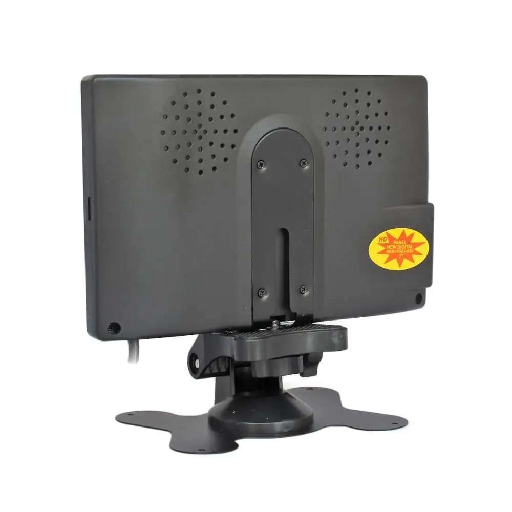 SMALUCK DC 12 V 24 7 &quotTFT LCD монитор автомобиля 2 x 4pin LED камера заднего вида CCD система