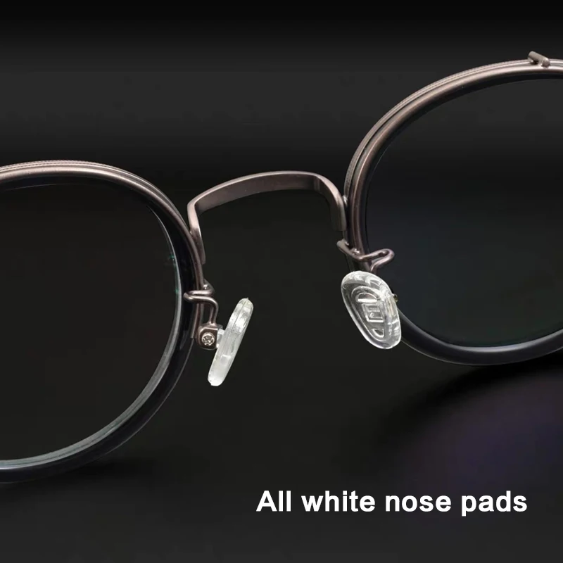 US $61.99 2020 New Luxury Round Acetate Titanium Glasses Frame Men Women Brand Designer Optical Spectacles Myopia Eyeglasses Frame Eyewear