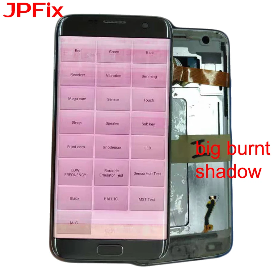 ЖК дисплей JPFix Super AMOLED для Samsung S7 edge G9350 G935F с сенсорным экраном дигитайзер в
