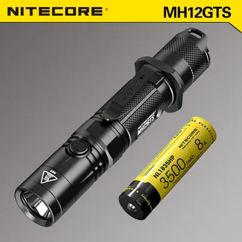 

2019 NITECORE MH12GTS 1800 Lms USB Rechargeable Tactical Flashlight 18650 Battery