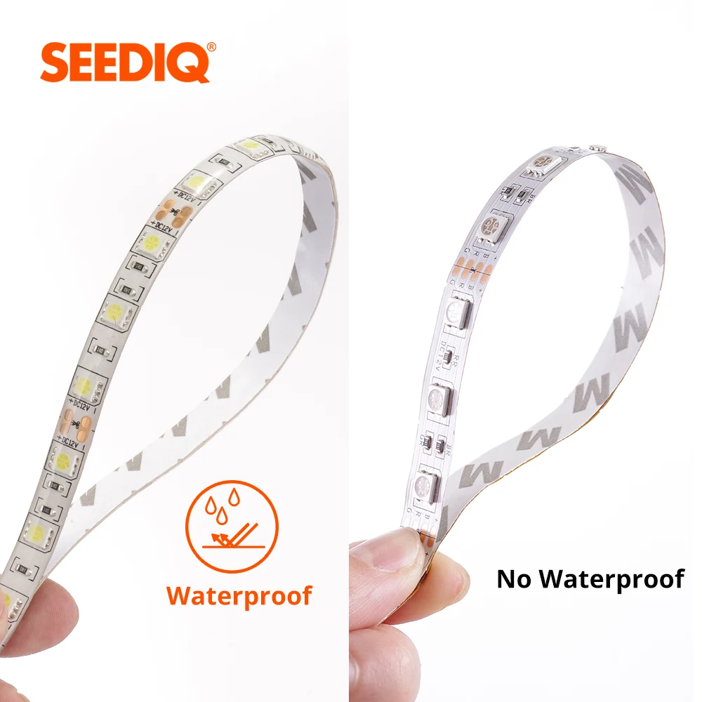 Светодиодная ленсветильник 5 м 5050 SMD 60 светодиодов/м 12 В постоянного тока Гибкая