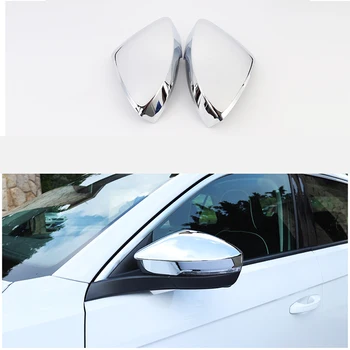 

Lsrtw2017 Carbon Fiber Abs Car Rearview Cover Rear Mirror Protector for Volkswagen T-roc Vw 2017 2018 2019 2020 Accessories Auto