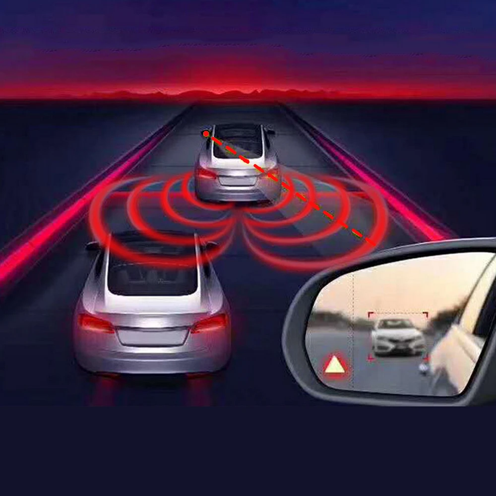 Car Blind Spot Detection System Intelligent System Warning Monitoring Sensor 10M/20M,blind spot monitoring assist