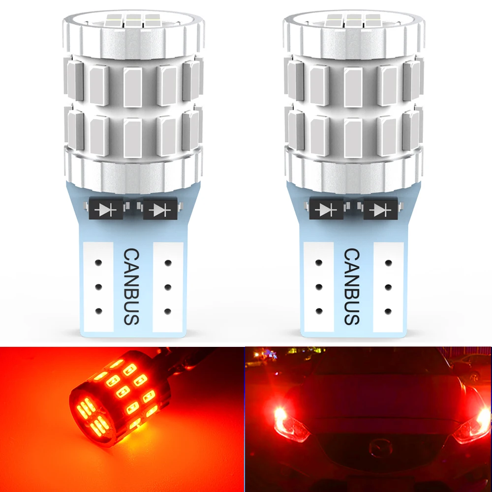 Комплект светодиодных габаритных фонарей T10 W5W 168 194 Canbus для Mercedes Benz W211 W203 W204 W210 W205