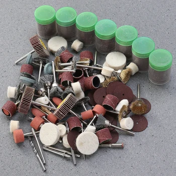 

350pcs/Set Rotary Drills Tool Accessories Bit Polishing For Plastic Metals Woods