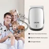 CACAZI Wireless Doorbell Waterproof Battery 1 2 Button 1 2 3 receiver 300M Remote US EU UK AU Plug Home Calling Doorbell chimes ► Photo 3/6
