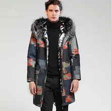 Мужская шуба из натурального меха, шуба из кролика Рекс, корейский воротник из натурального Лисьего меха, зимняя куртка, Мужская парка из натурального меха, уличная одежда Casaco 3677 YY1151
