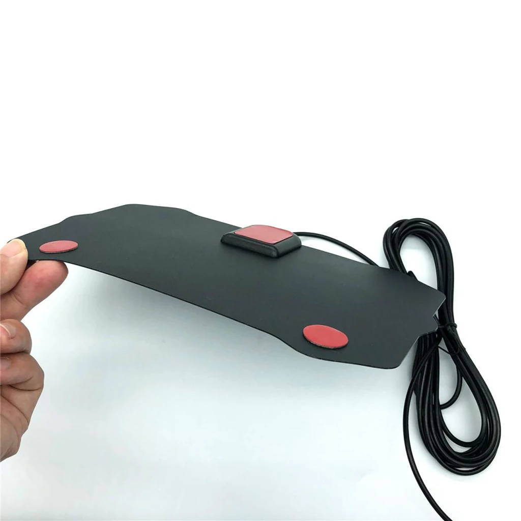 HD Digital Indoor TV HDTV Antenna For VHF UHF ISDB ATSC Signal With F-Type Connector to TV PAL Converter Adapter