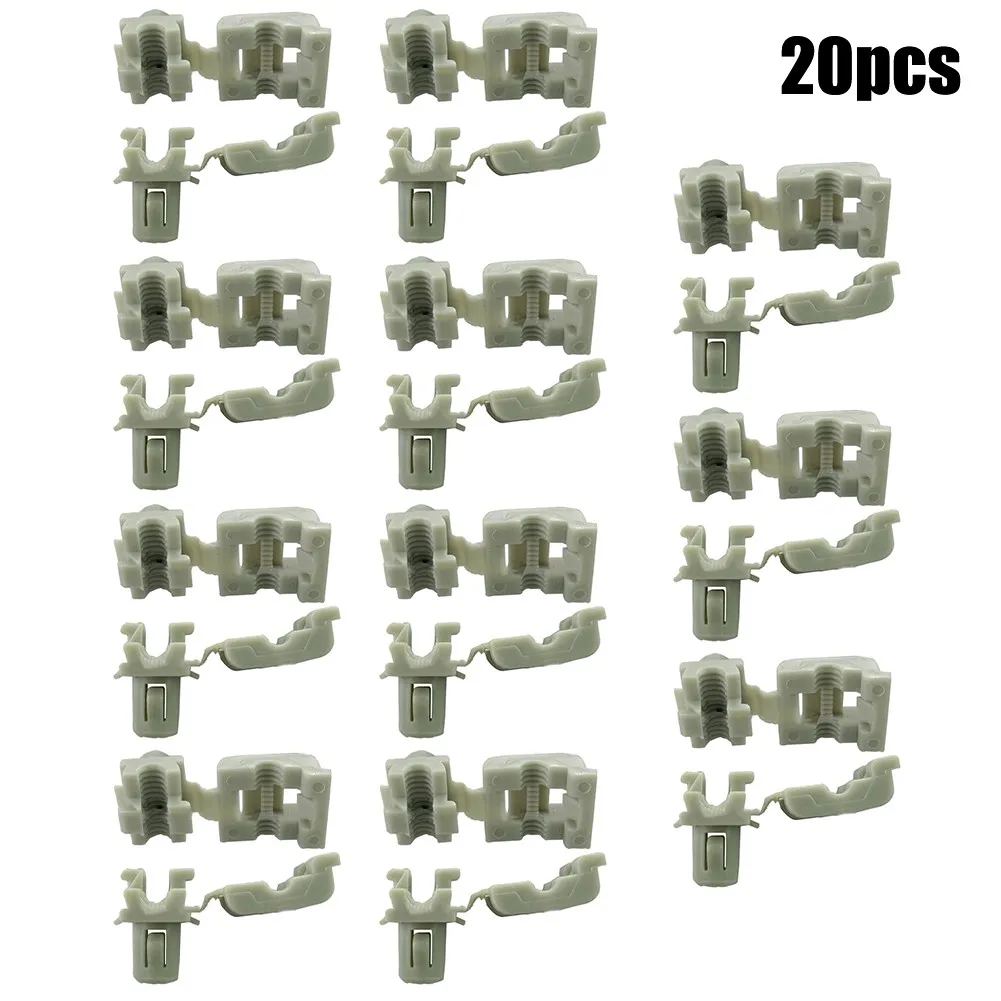 20PCS TAILGATE HANDLE ROD RETAINER DOOR CLIPS Rear Door Clip Fasteners