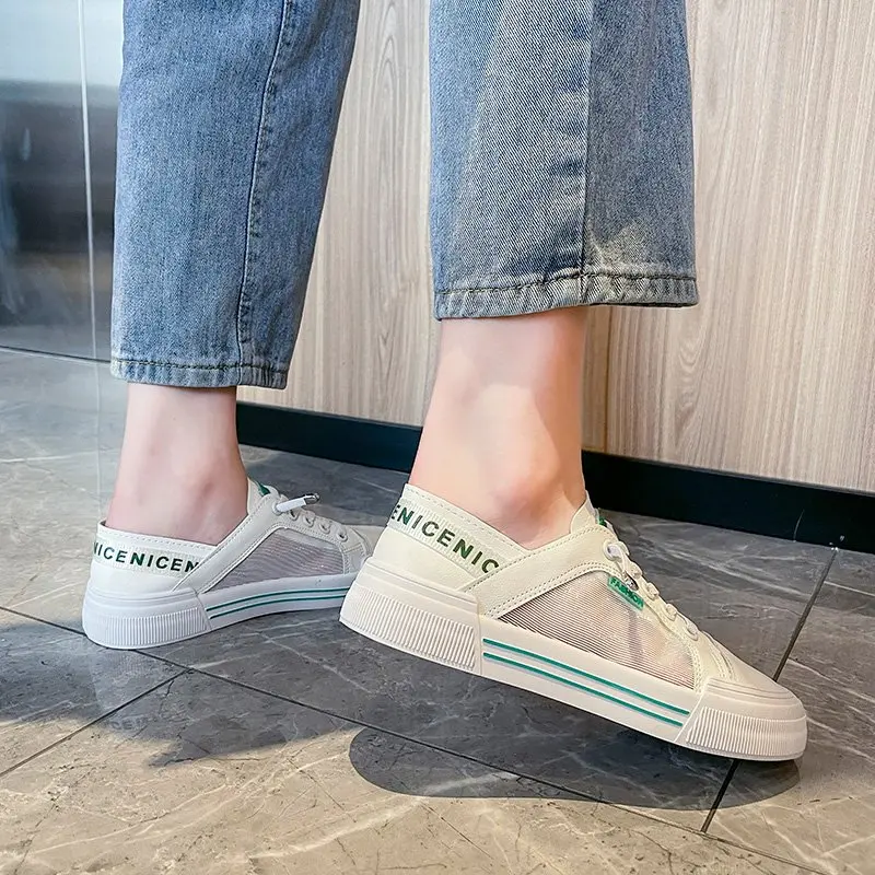 Tenis Feminino 2021 New Sneakers Women's Sports Shoes Luxury Brand Female Vulcanized White Casual Flats Platform Walking Ladies