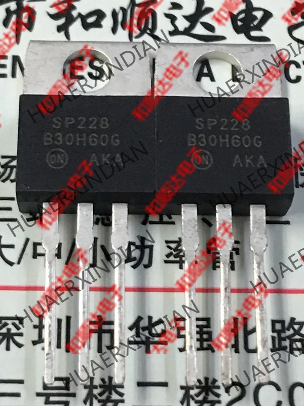 10 шт./лот и MBR30H60CTG B30H60G TO-220