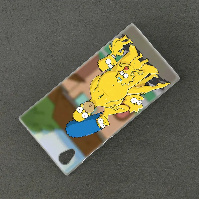Горячая Гомер Симпсон жесткий чехол для Sony Xperia L1 L2 L3 X XA XA1 XA2 XA3 ультра 10 плюс E5 XZ XZ1 XZ2 компактный XZ3 XZ5 2 20 крышка