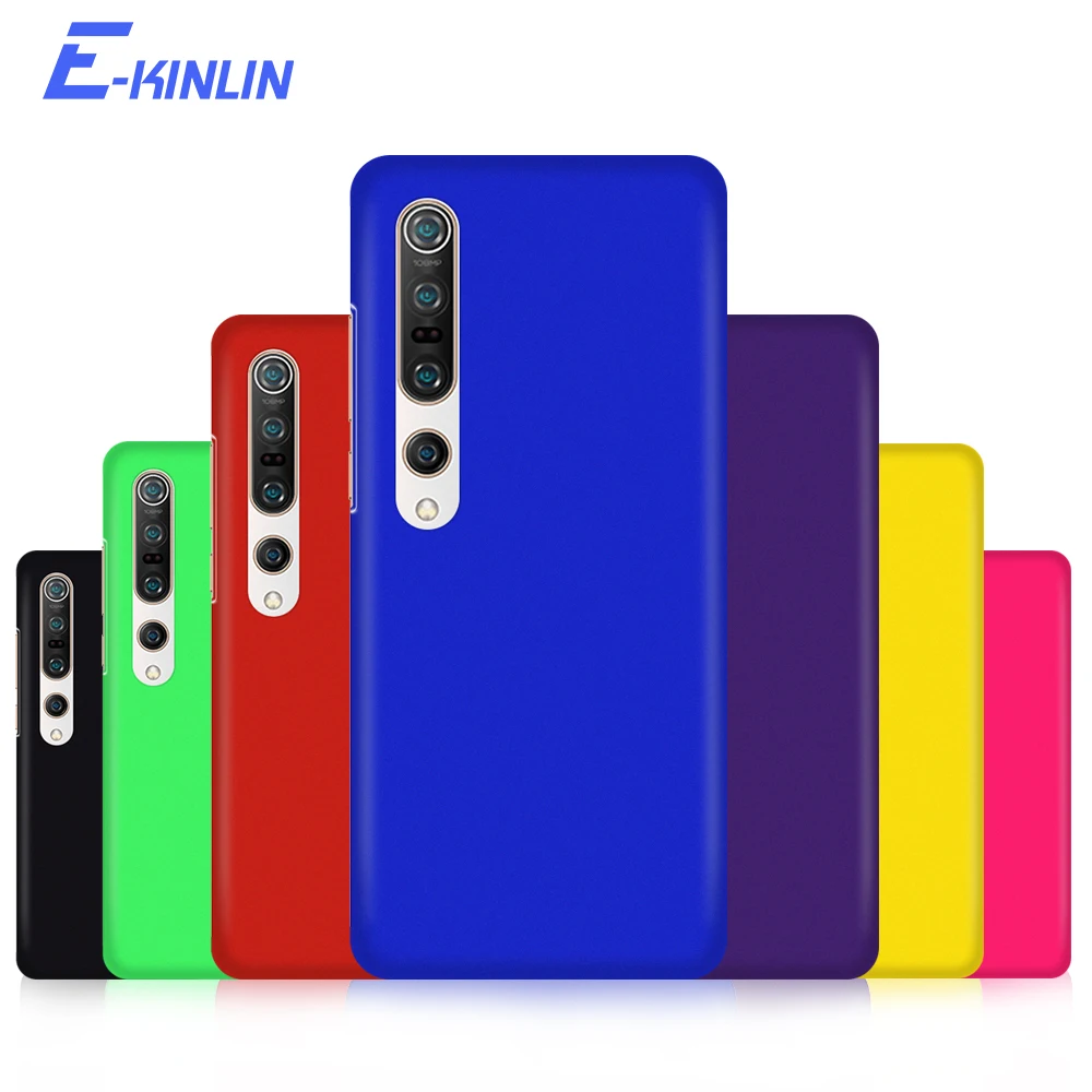 Матовый ПК Жесткий Чехол для Xiaomi Mi Note 10T 10 10i Ultra A3 A2 A1 6X 9T 8 SE Lite Pro 5G Ультратонкий