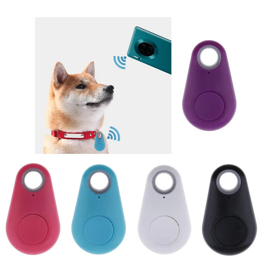 Pets Smart Mini GPS Tracker Anti-Lost Alarm Waterproof Bluetooth Finder Tracer Child Wallet Keys Kid Bag Locator for Phone