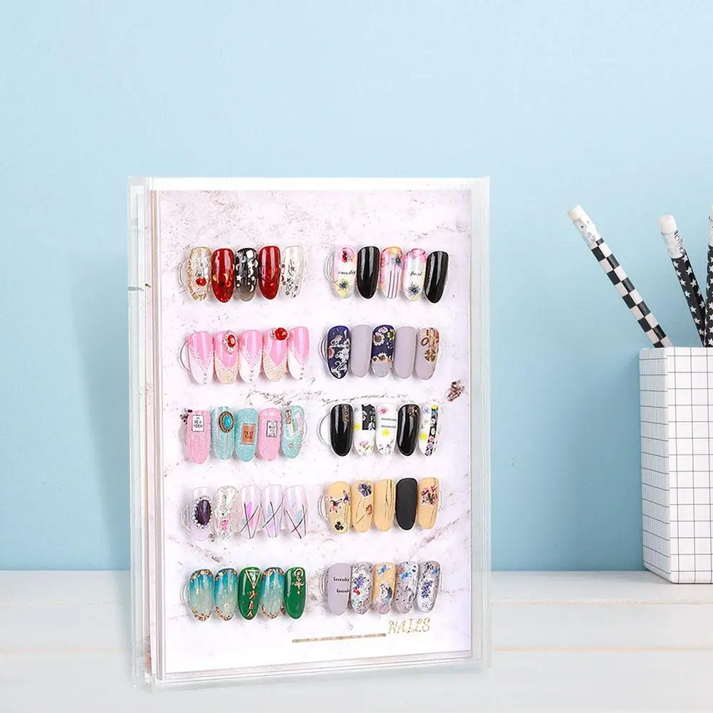 Подставка для маникюра прозрачная акриловая тонкое мастерство простая