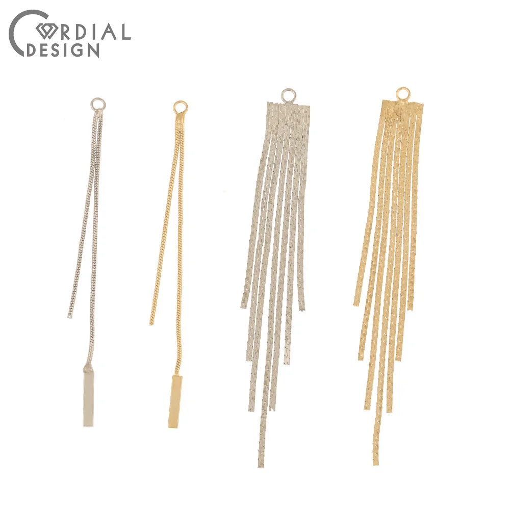 Cordial Design 20Pcs Earrings Accessories/DIY Making/Copper/Genuine Gold Plating/Hand Made/Jewelry Findings & Components/Charms - cordial