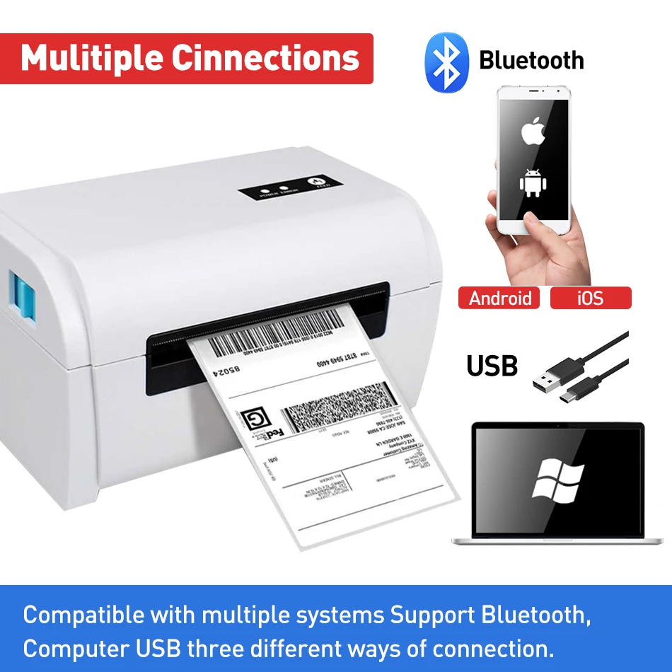 etsy compatible label printer