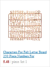 312 Characters For Felt Letter Board Piece Numbers For Changeable Letter Board AXYF