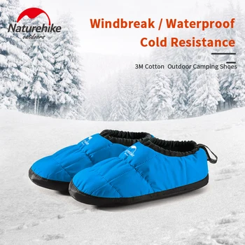 

Naturehike Winter Warm Shoes -10~5 Cotton Windproof Non-slip Breathable 305g Ultra Light Indoor Home Shoe Snow Camp Shoes