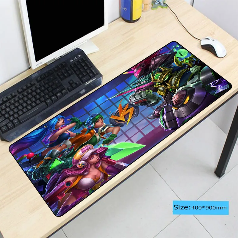 League of legends Large mouse pad Anti slip Natural Rubber Computer