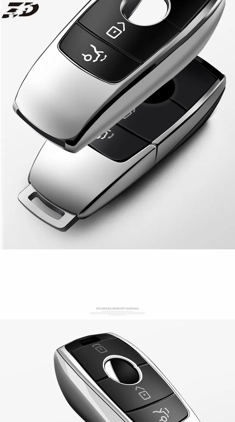 ТПУ чехол для автомобильных ключей, защитный мягкий чехол для Mercedes Benz E Class W213 S class, аксессуары для автомобиля