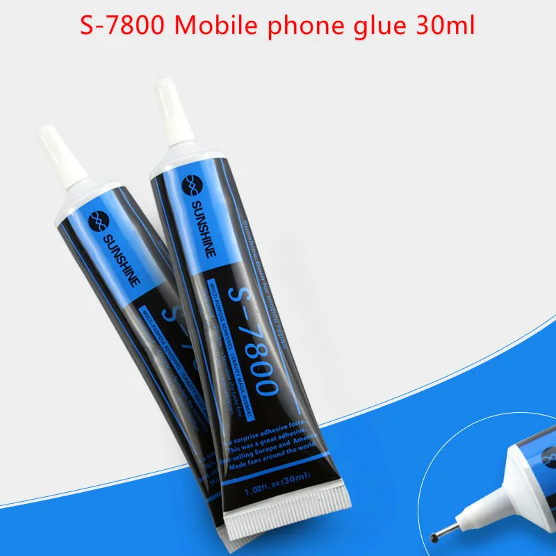 

Easyfix S-7800 soft black glue mobile phone repair frame adhesive lcd adhesive seal glue for phone