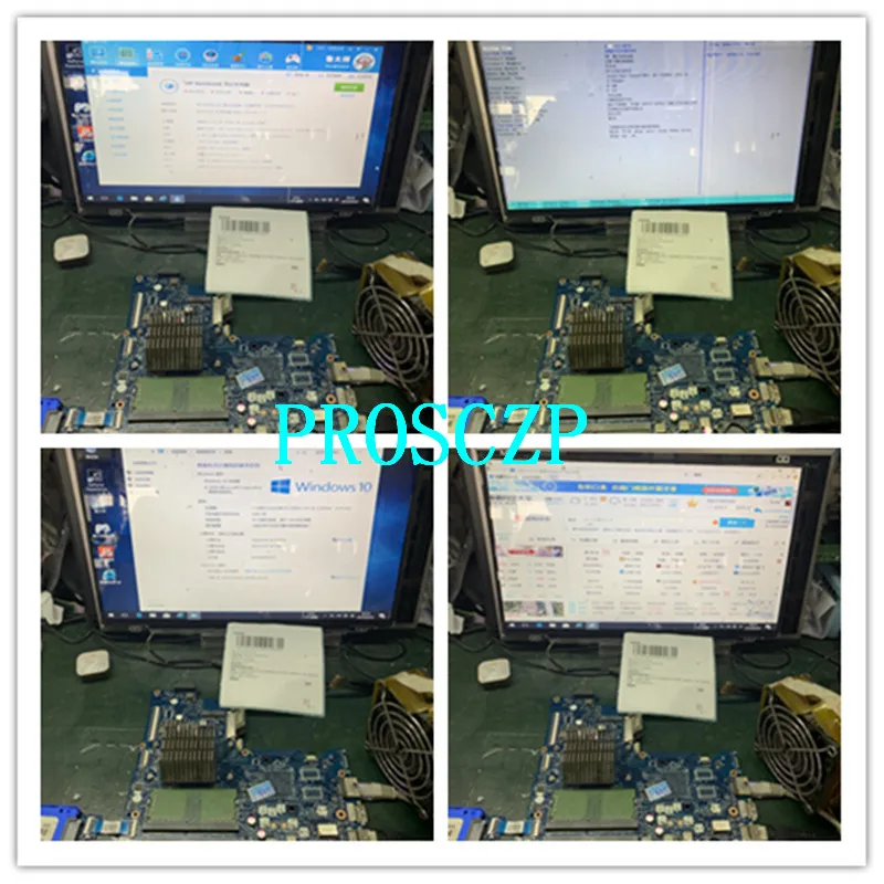 Высокое качество для 15-AC материнская плата для ноутбука 825034-501 AHL50/ABL52 LA-C701P с SR240 i3-5020U cpu работает хорошо