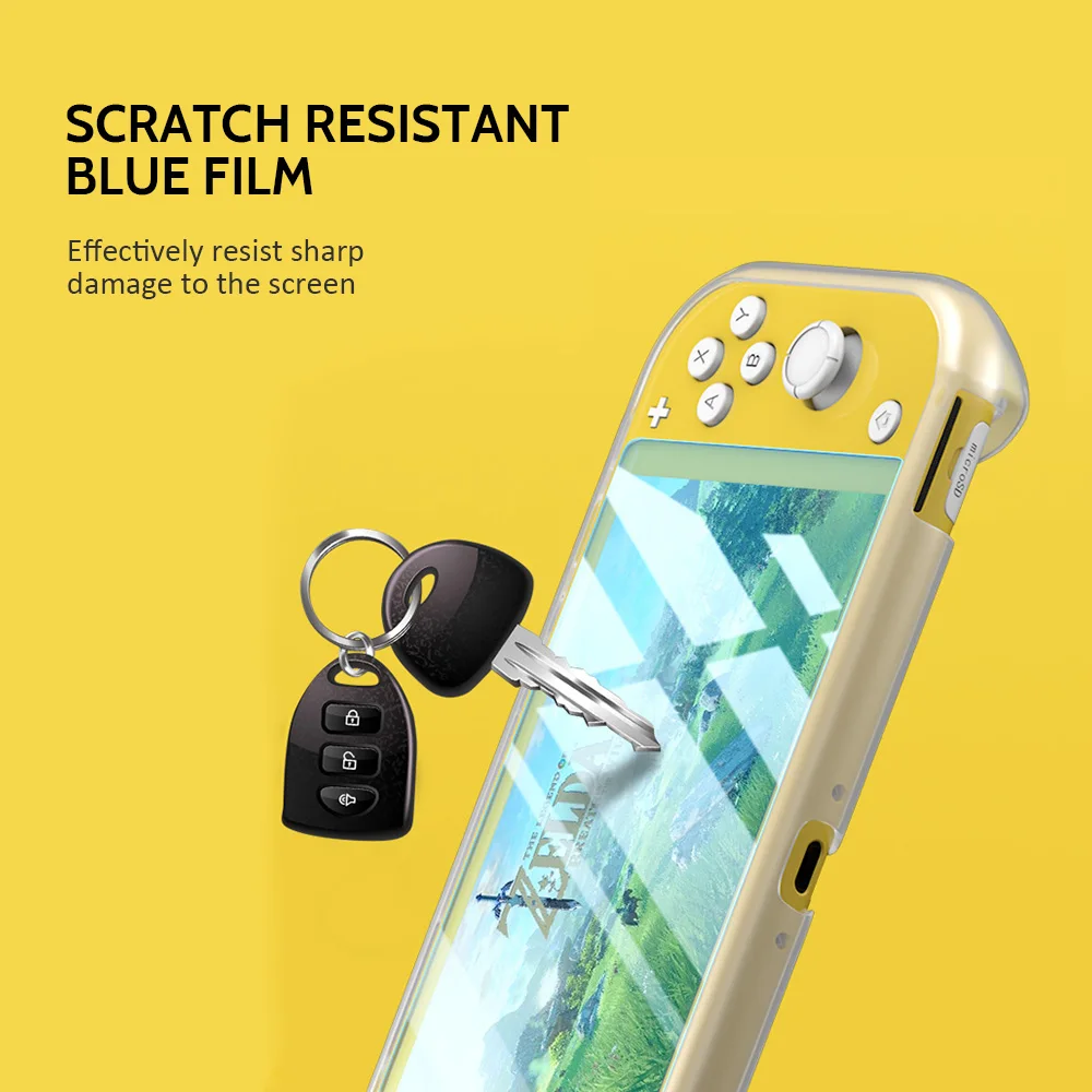Мягкий ТПУ защитный чехол для nyd Switch Lite силиконовый чехол для NS легкий протектор оболочки аксессуары Coque для переключателя Lite PC