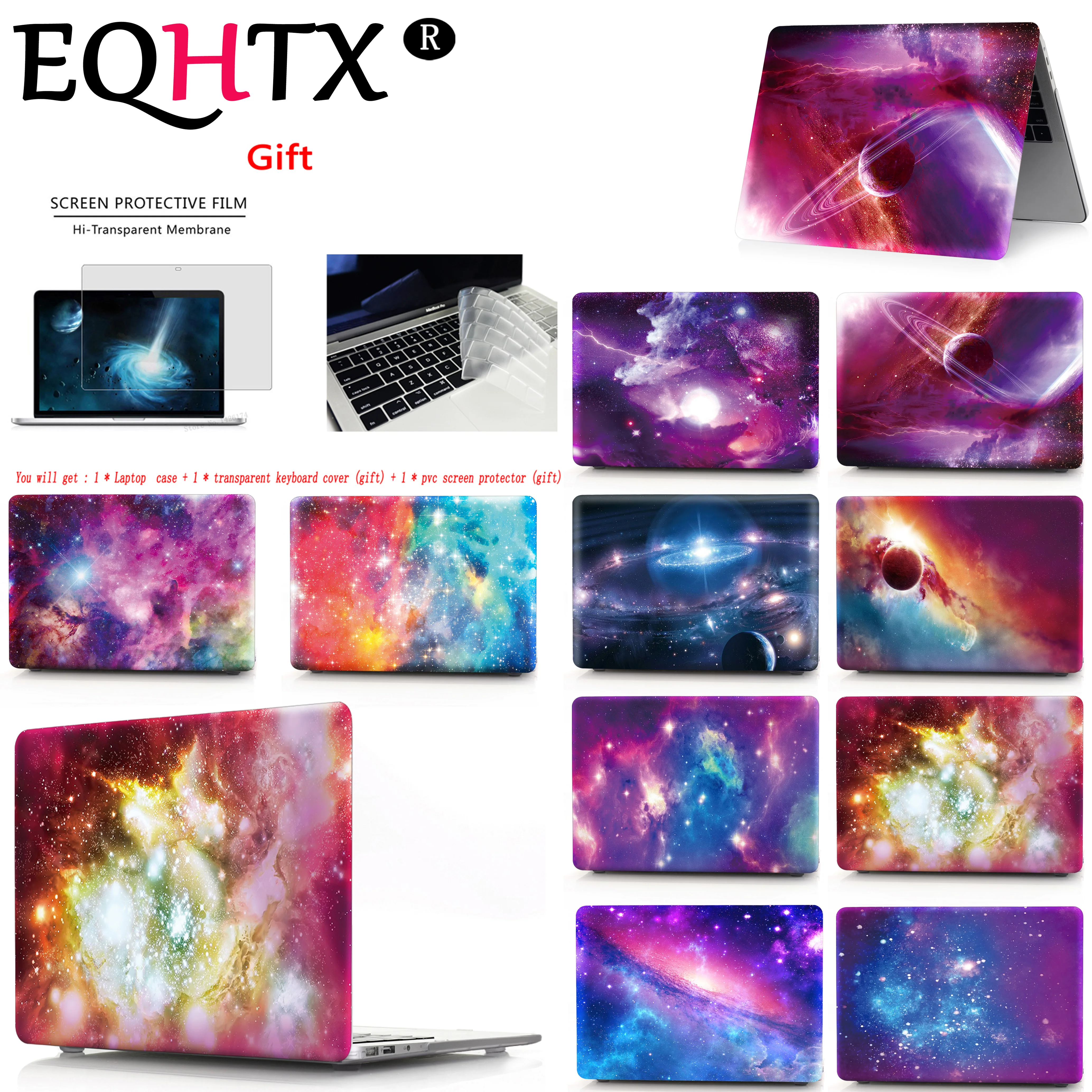 Для MacBook New Air Pro 13 15 чехол для ноутбука с сенсорной панелью Mac Book Retina 11 6 12 3 4 дюймов