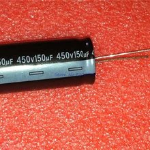2 шт./лот Высокое качество 400V 150 мкФ 18*35 мм 150 мкФ 400V 18*35 электролитический конденсатор с алюминиевой крышкой
