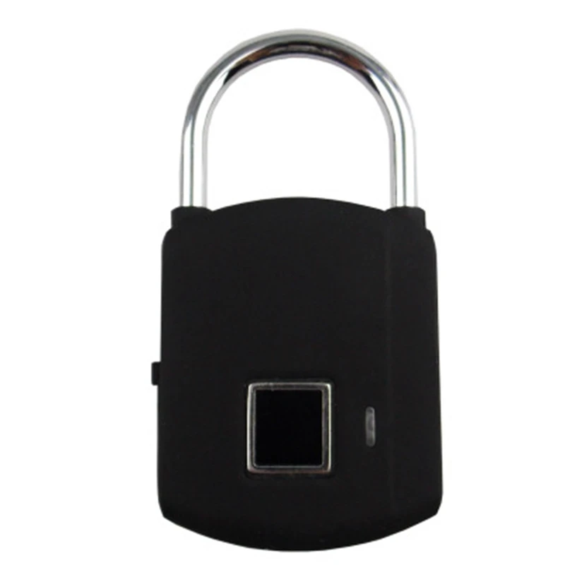 

ABUO-Usb Rechargeable Smart Lock Fingerprint Lock Waterproof Anti-Theft Security Padlock Door Luggage Case Lock