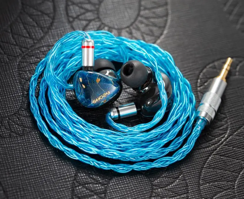 Shozy Black Hole Wooden Dynamic Detachable Hifi Monitor DJ Studio Audiophile Musician 0 78mm 2pin ACG Headset Earphones Earbuds