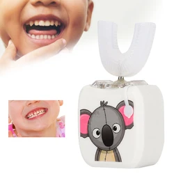 U Shaped Children Sonic Electric Toothbrush Dental Plaque Removal Automatic Toothbrush Childrens Oral Hygiene Care Teeth Brushes