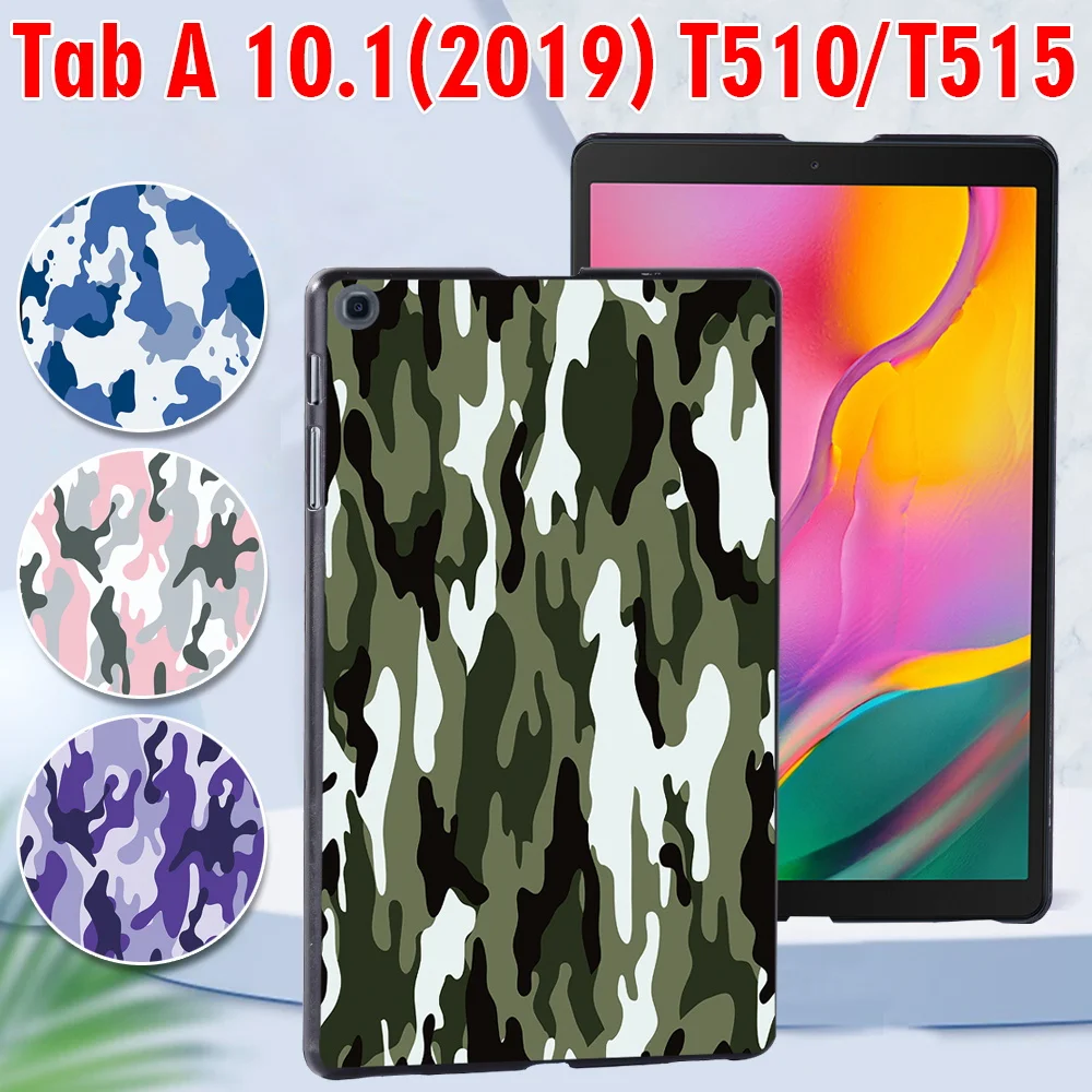 

For Samsung Galaxy Tab A 10.1 2019 T510 T515 Tablet Case Cover + Free Stylus