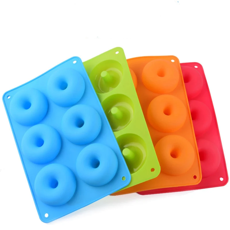 

Silicone Donut Mold DIY High Temperature Resistance Cake Shape Cookie Model Circle Mould