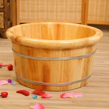 25 см Замачивание ног пузырьковая бочка для ног ванночка для ног ванна из цельного дерева бытовые ноги уменьшают давление ноги педикюр ванна для ног