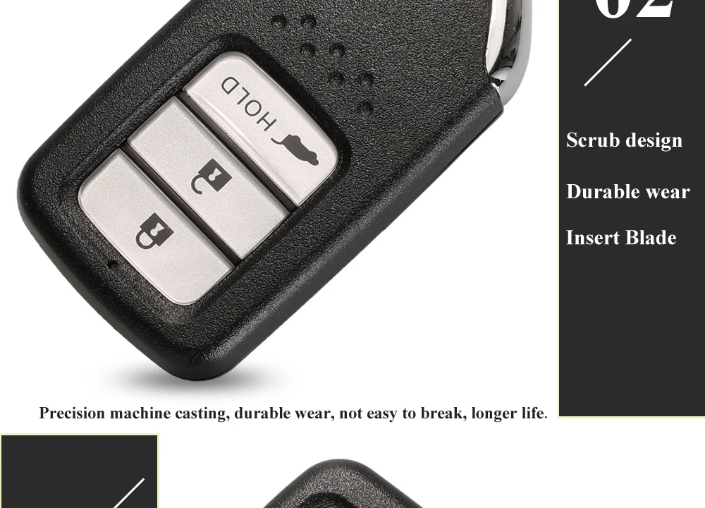 Chiave/Telecomando Per Honda Crv 2015-2017 3 Button Keyless Entry 434 Mhz Id47 Pcf7938 Chip 72147-toa-h31 Smart Remote Chiave - Honda - H78dd0ded41af452a9ab7b95db32229bew