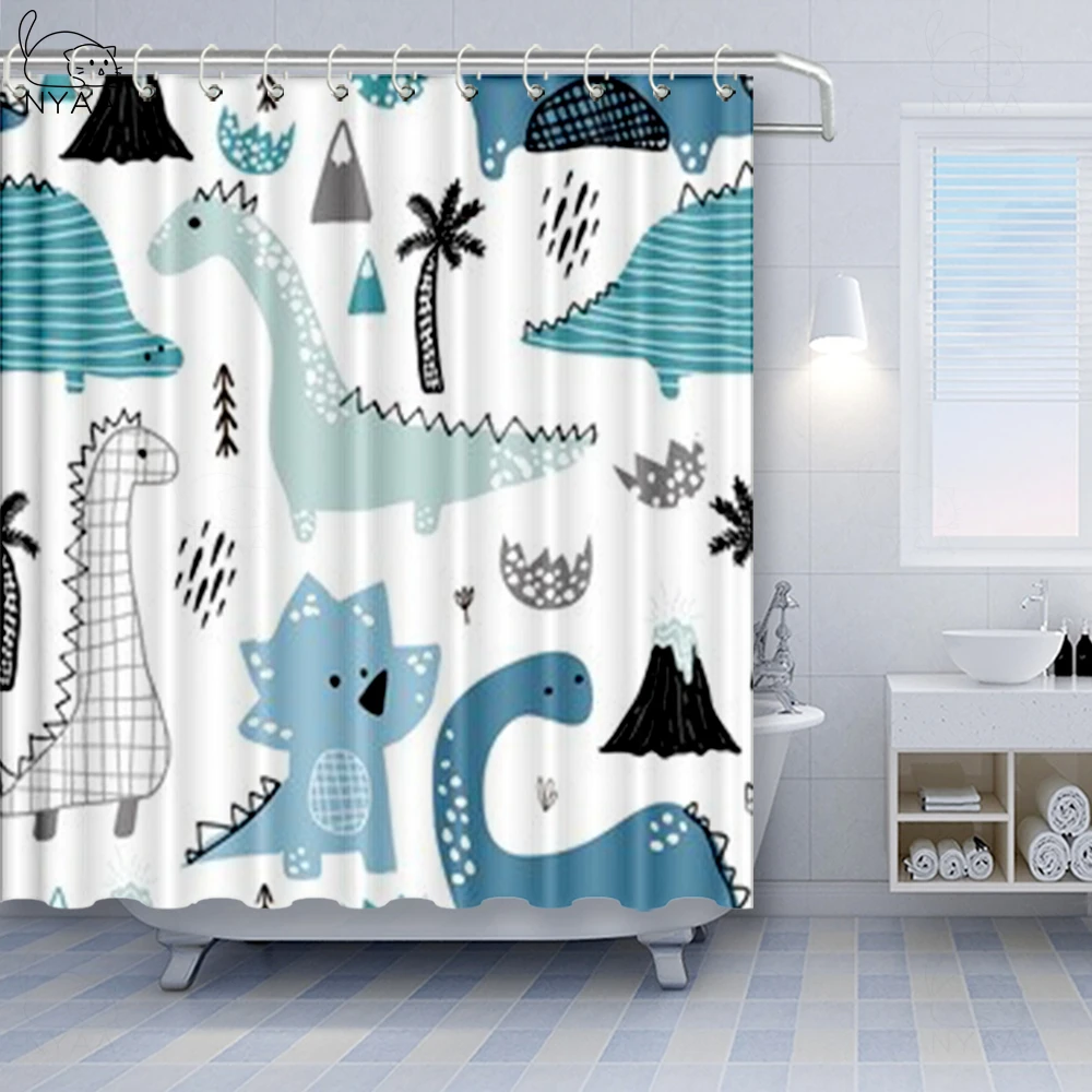 Dinosaur Baby Shower Curtain Dino In Scandinavian Style Creative White Bathroom Curtains Wall Hanging Animal Shower Curtains Shower Curtains Aliexpress Dinosaur Baby Shower Curtain Dino In Scandinavian Style Creative White Bathroom Curtains Wall Hanging Animal Shower Curtains Shower Curtains Aliexpress