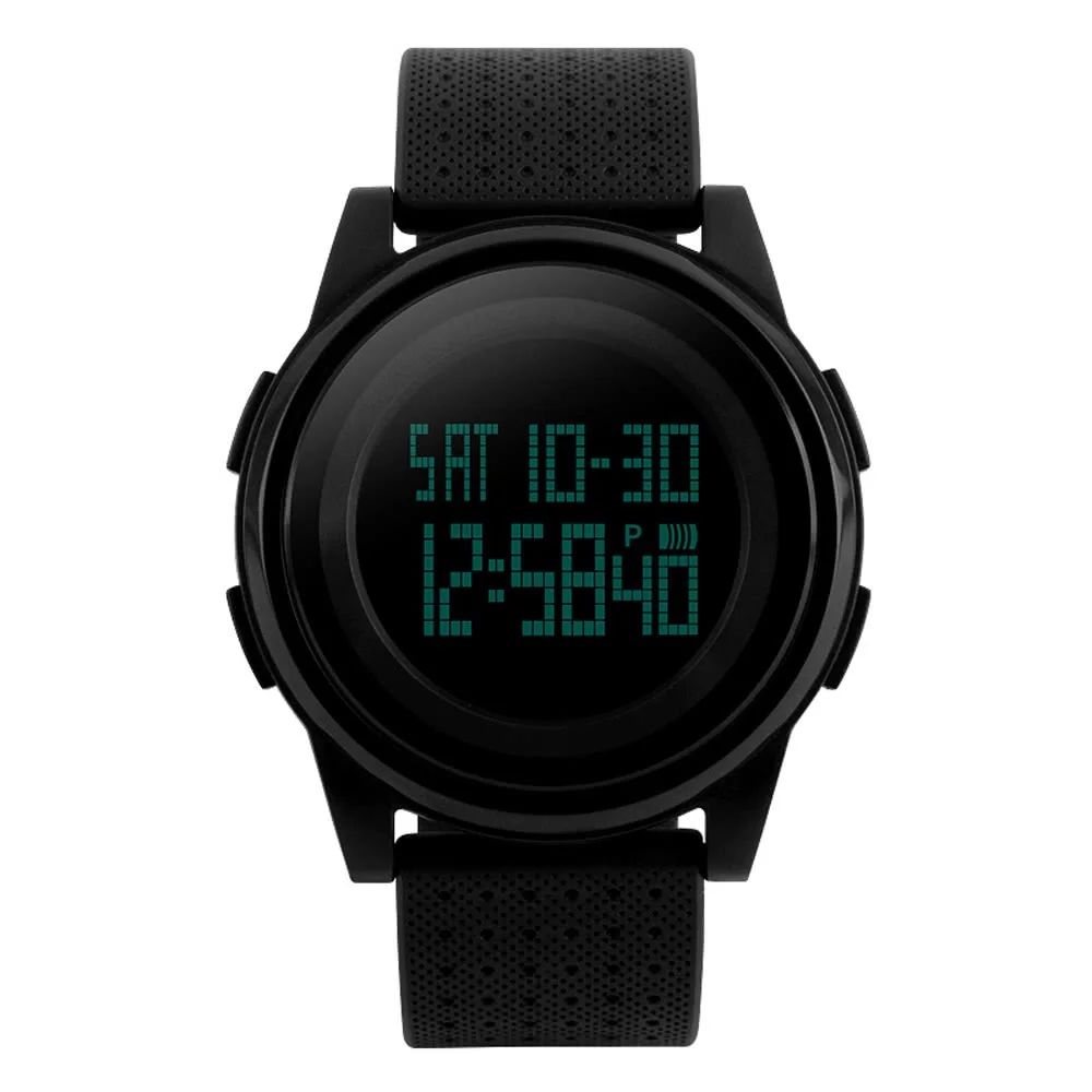 

Men Wristwatch 5ATM Water Resistant Fashion Digital Sport Wrist Watch Lightweight Watch with Calendar Business Watch Women