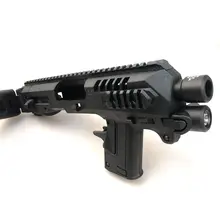 

For Glock G17 G19 G20 KIT 20/20 G1 Carbene Toys Kit Light Modified Nylon Rear Bracket Accessories Empty Hanging Back Trip Model
