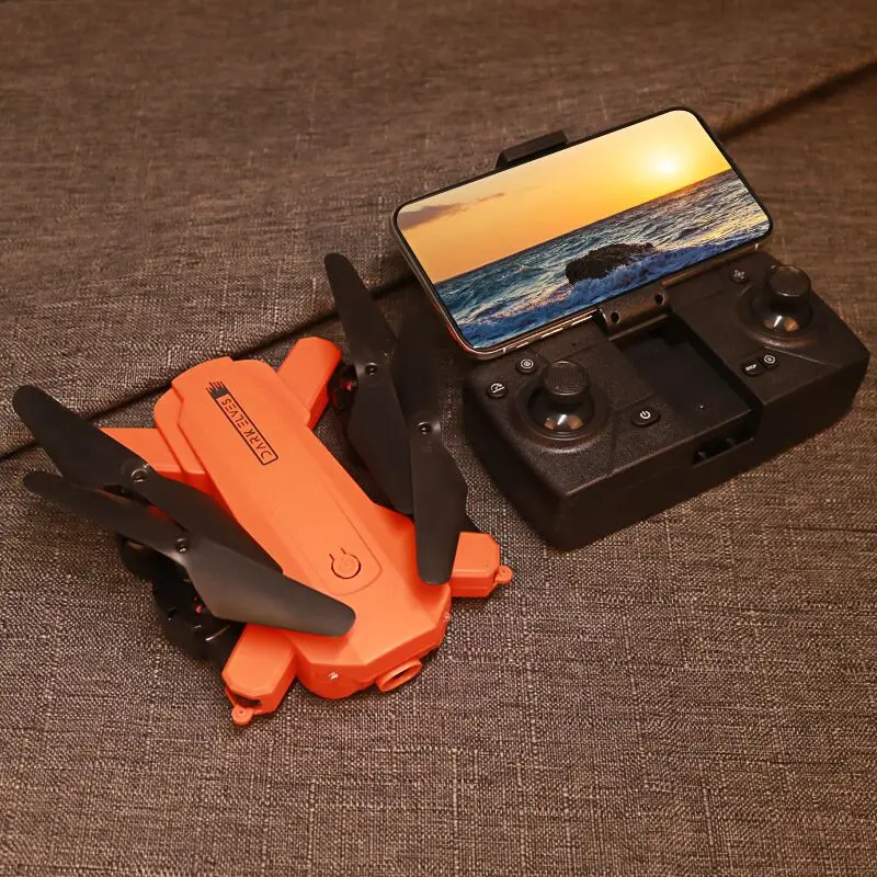 JINHENG-Dron H9 RC 4K, cámara Dual, Wifi, Fpv, Quadcopter plegable, juguete de helicóptero de fotografía aérea profesional