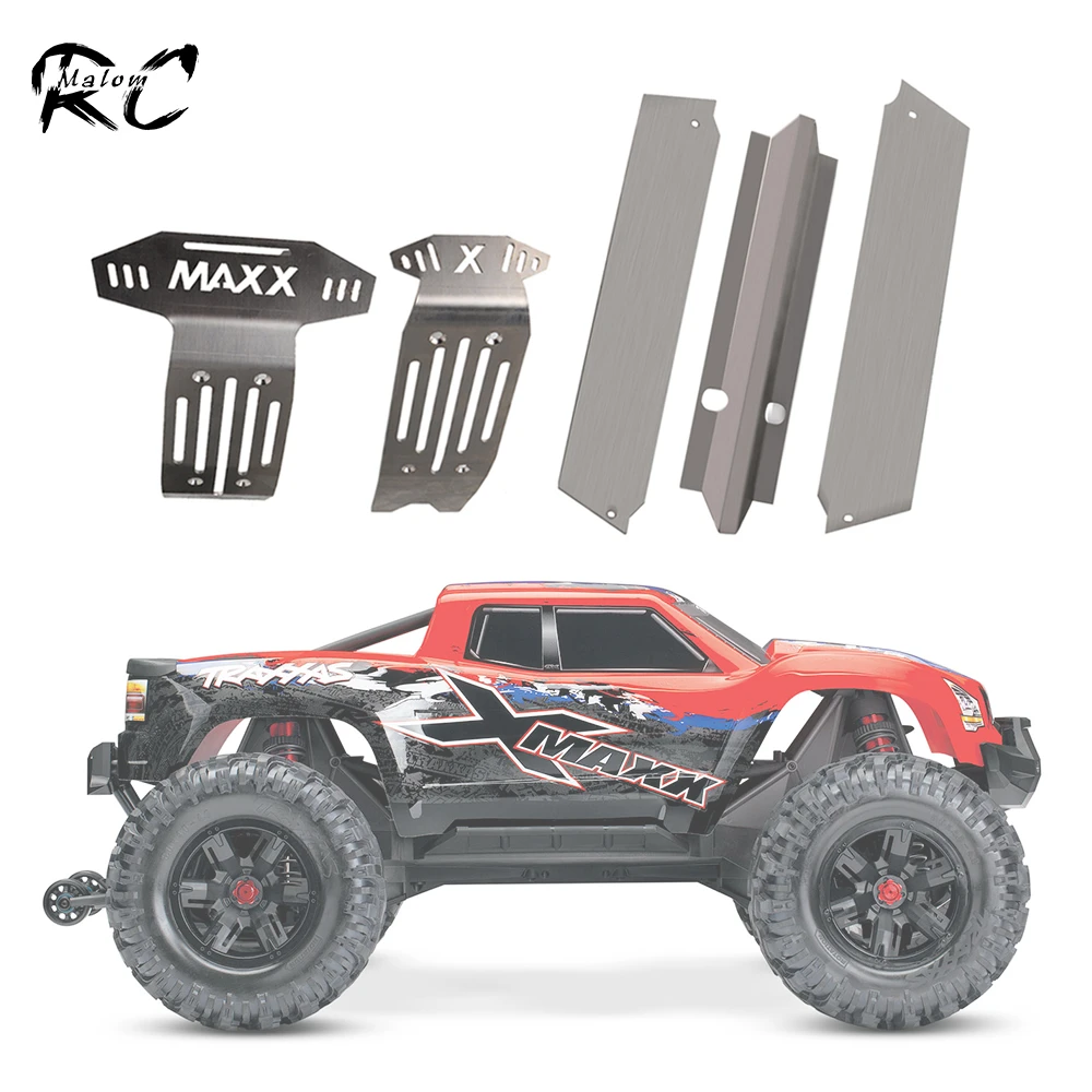 1 Set Metal Chassis Armor Skid Plate 