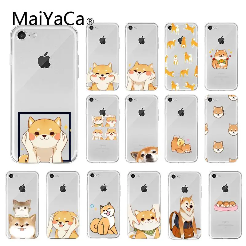 Чехол для телефона MaiYaCa shaba Inu Dog Для iPhone 11 pro max 8 7 6 6S Plus X XS MAX 5 5S SE XR 10s | Мобильные