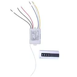 220V 3 канала Беспроводной дистанционного Управление переключатель цифровой пульт дистанционного Управление для лампы и светильник